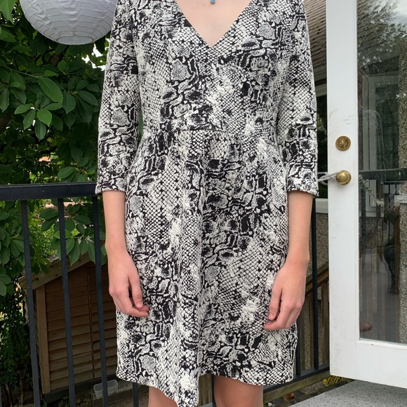 Anthropologie woven textured dress sz L - Picture 6 of 10